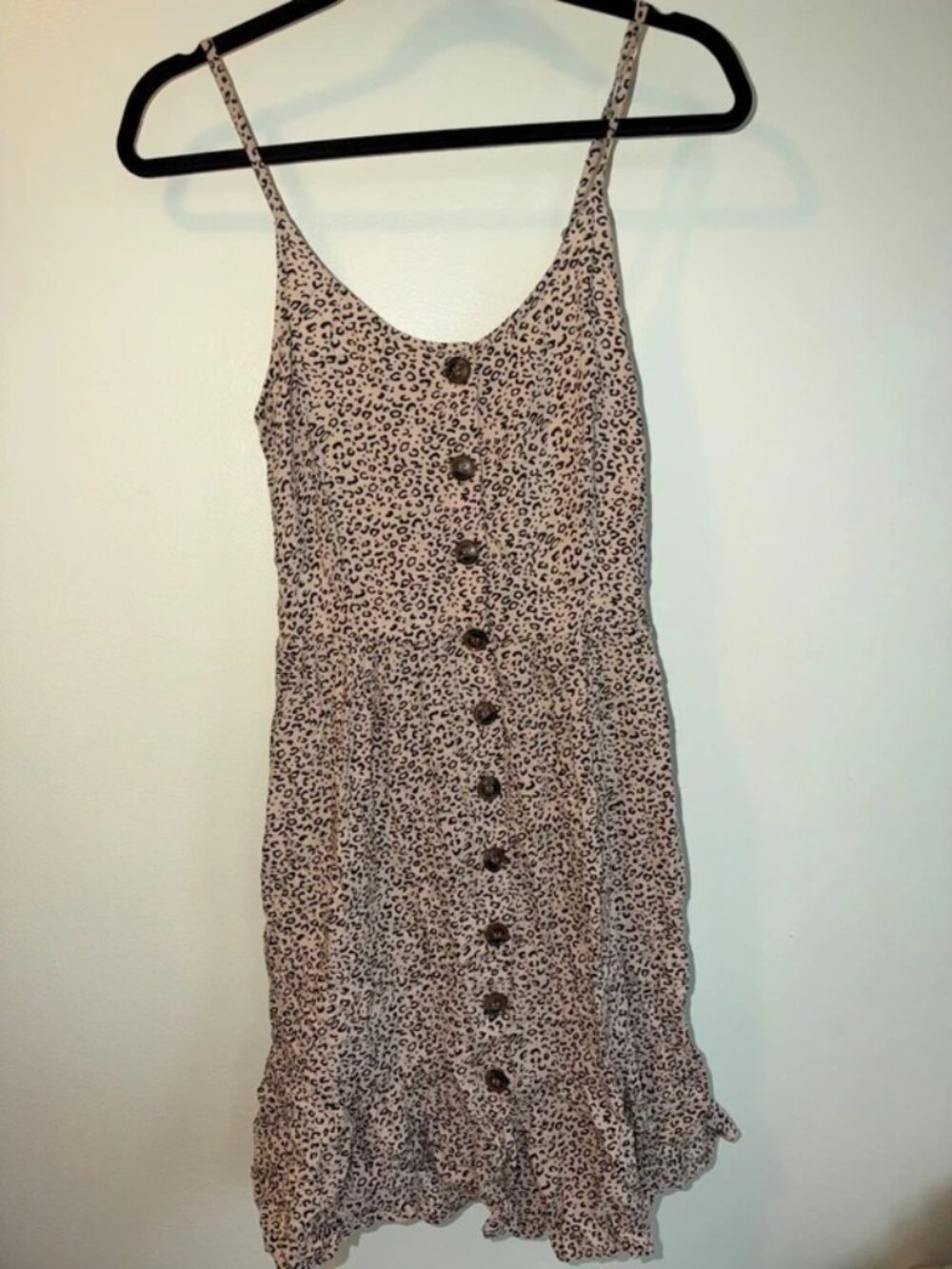 Leopard print dress